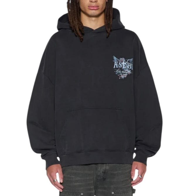 Ksubi Spirit Ekcess Hoodie (Acid Black) MFA25FL008