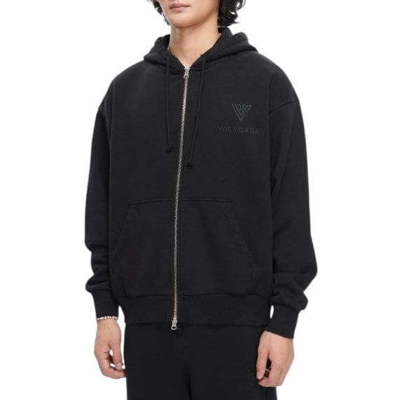 Valabasas Mr. Fleece Zip Up Hoodie (Black) VLBS-VJK1-1060