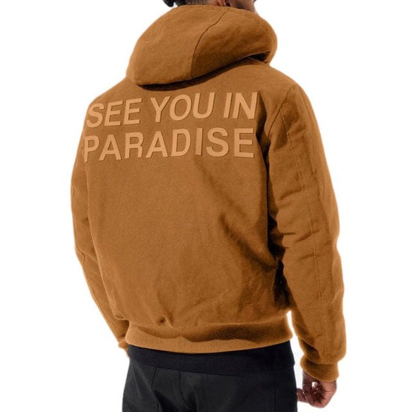 Jordan Craig See You In Paradise Hooded Work Jacket (Wheat) 91750