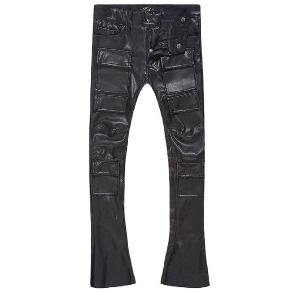 Jordan Craig Ross Stacked Thriller Cargo Pants (Black) JRF1218