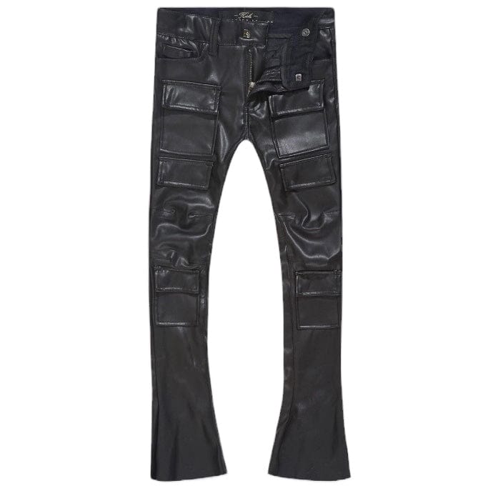 Jordan Craig Ross Stacked Thriller Cargo Pants (Black) JRF1218