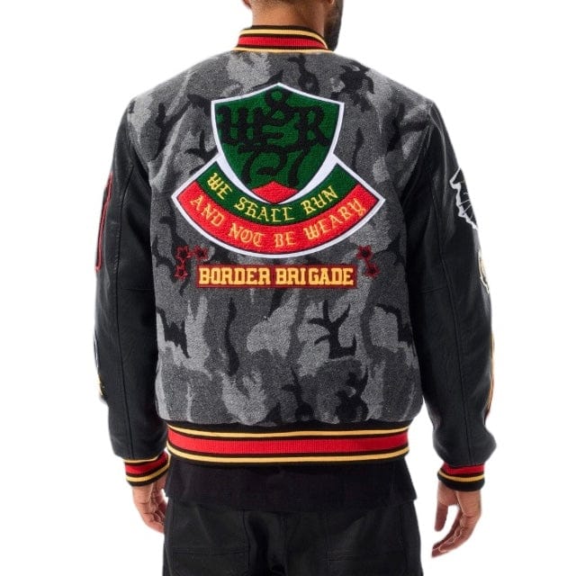 Jordan Craig Hellcat Varsity Jacket (Black Camo) 91646