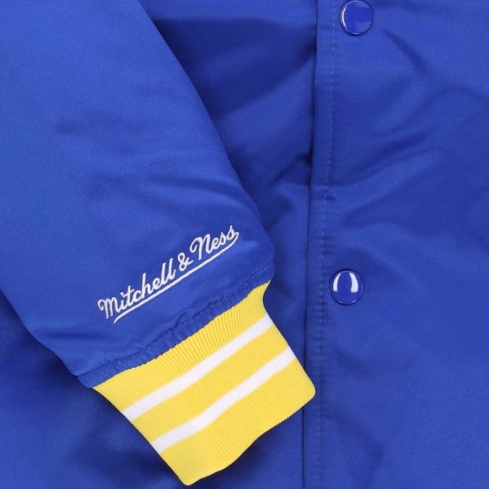 Mitchell & Ness NBA Golden State Warriors Heavyweight Jacket (Royal)