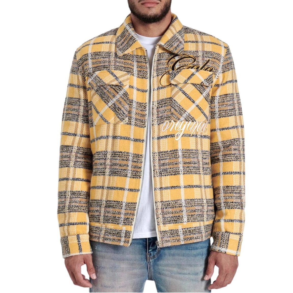 Gala Original Reckoning Flannel Jacket (Yellow Plaid) G-SP-24-001