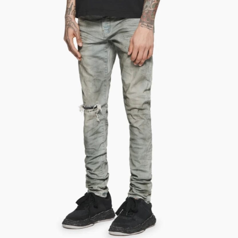 Purple Brand Low Rise Skinny Jean (Light Dirty Wax) P001-LDW