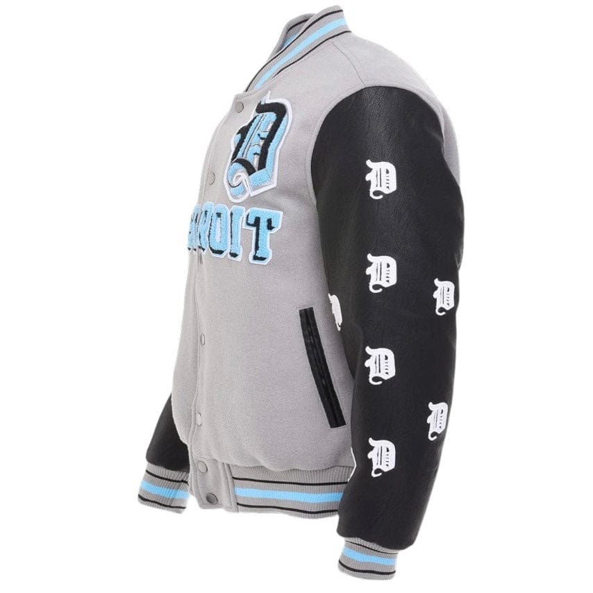 Jordan Craig D-Town Varsity Jacket (Lion Grey) 91653