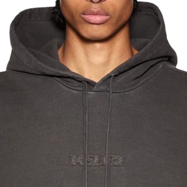 Ksubi Inverted Biggie Hoodie (Faded Black) MFA24FL009