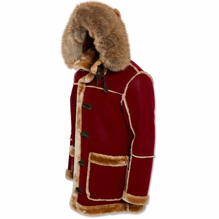 Jordan Craig Denali Shearling Jacket (Burgundy) 91620