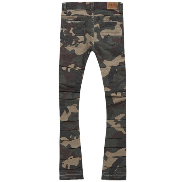 Jordan Craig Stacked Ripple Effect Pants (Woodland) JTF1157C