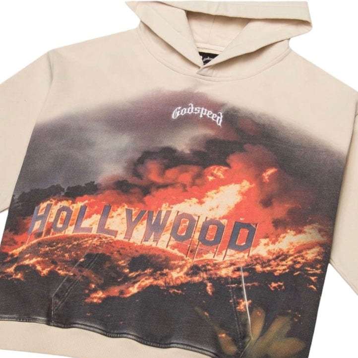 Godspeed Hollywood Inferno Hoodie (Bone)