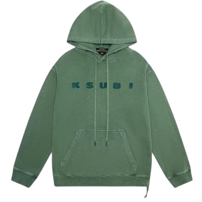 Ksubi Blocked Biggie Hoodie (Emerald Green) MSP24FL009