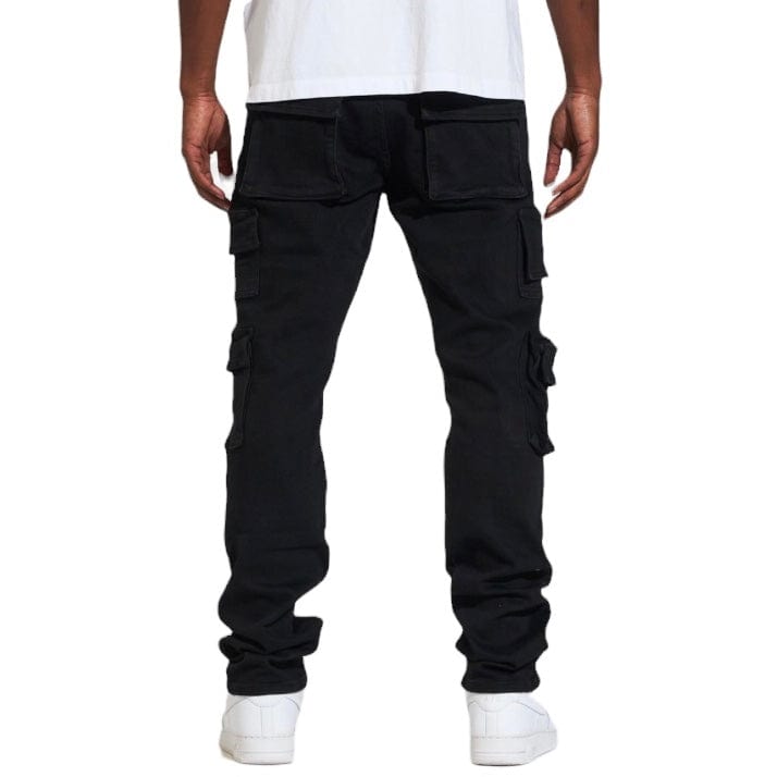 Crysp Nelson Cargo Denim (Black) CRYSPR242-021