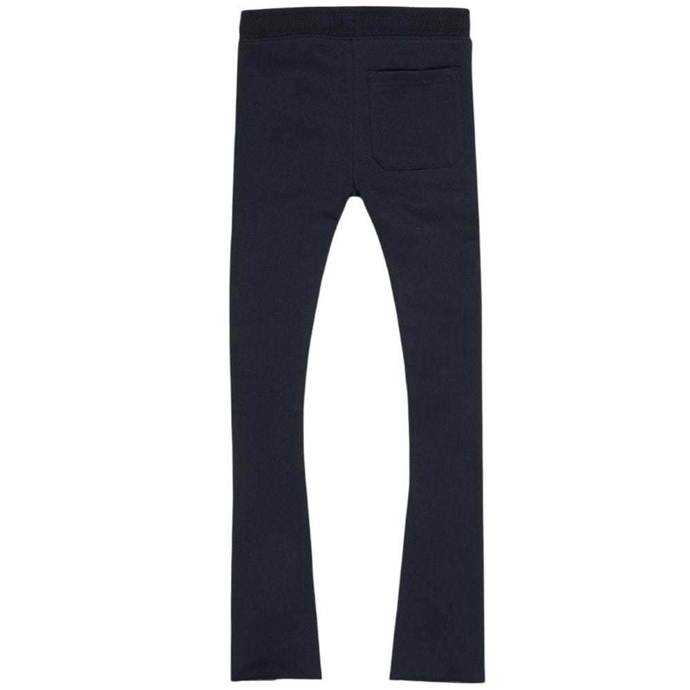 Kids See You In Paradise Tonal Stacked Sweatpants (Navy) 8899LK