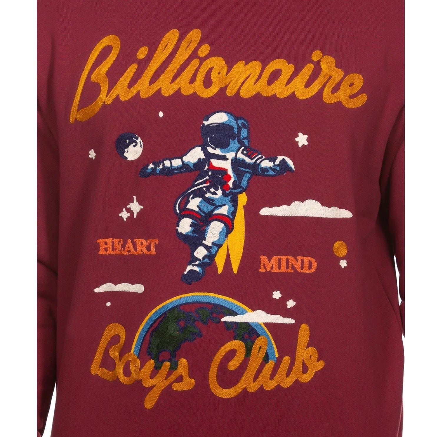 Billionaire Boys Club Clothing BB Jet Set Sweatshirt (Rhododendron) 851-9304