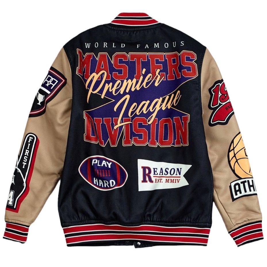 Reason Brand Master Division Varsity Jacket (Black) OWG-20