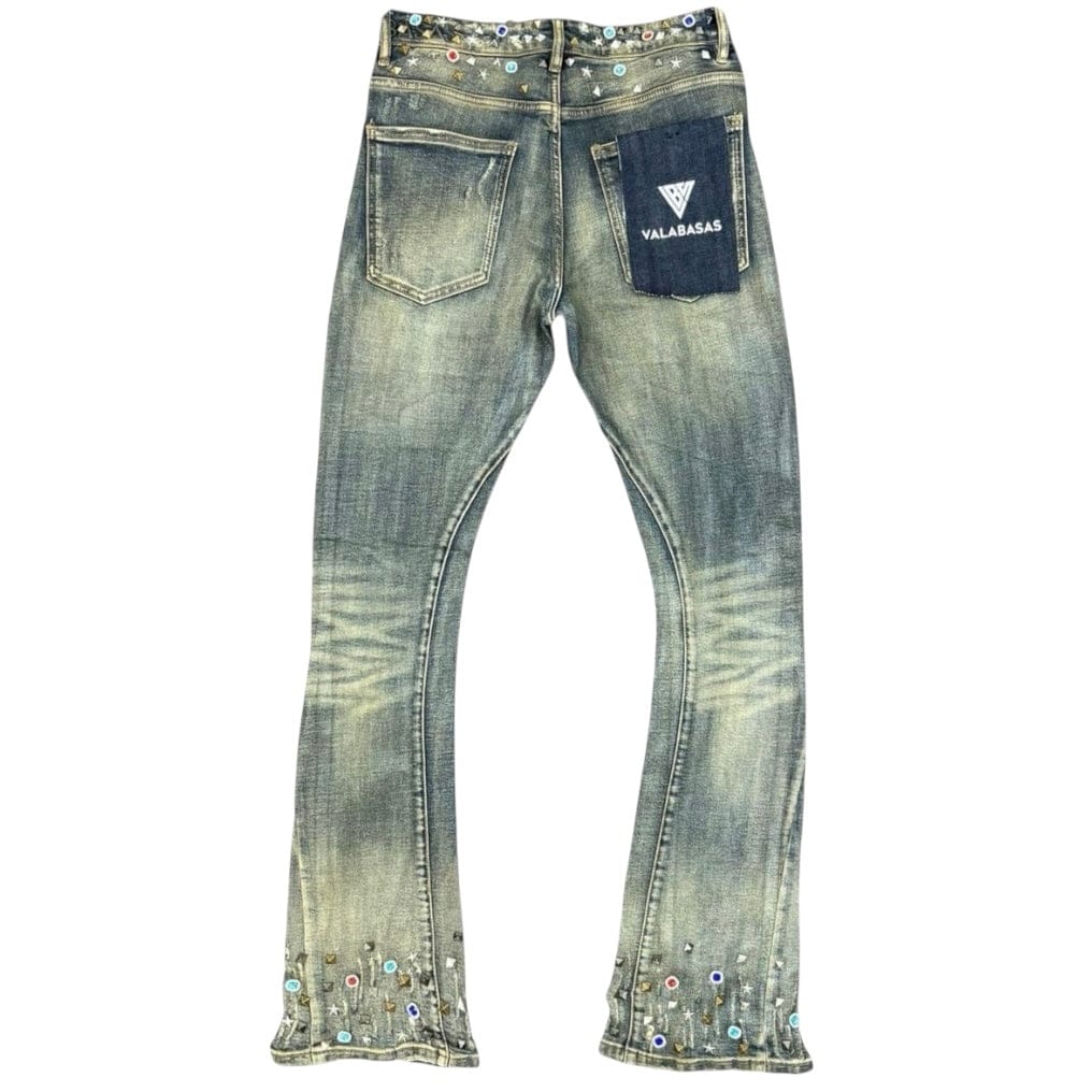 Valabasas Ion Stacked Denim (Vintage Wash Waxed) VLBS-VJ3-1058