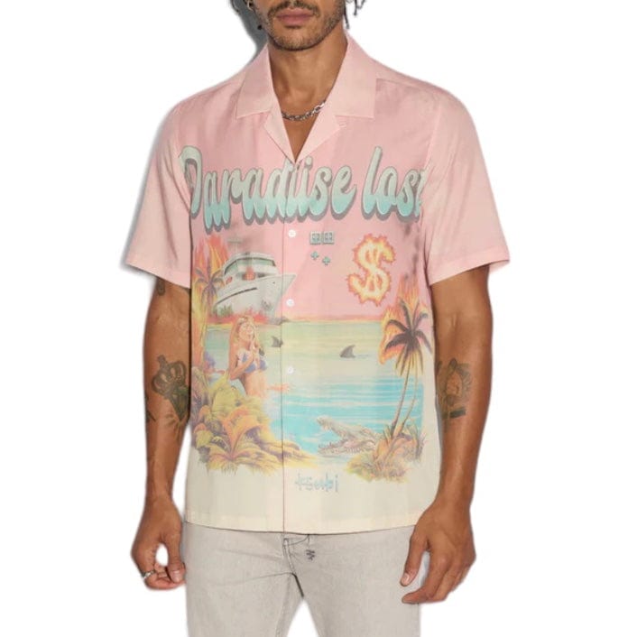 Ksubi Paradise Lost Resort SS Shirt (Assorted Multi) MPF24SH025