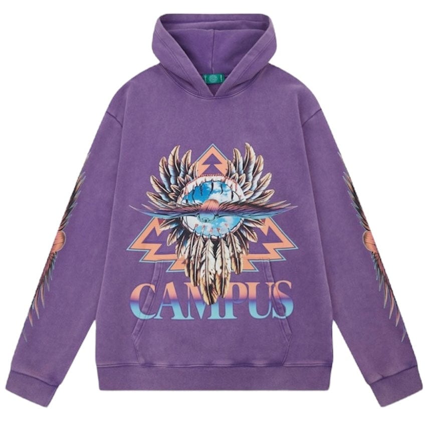 Campus Goods World Tour Hoodie (Vintage Purple) CG-S25-23