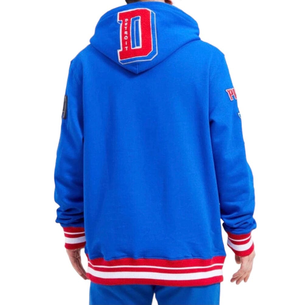 Pro Standard Detroit Pistons Mash Up Hoodie (Royal Blue) BDP554178-RYB