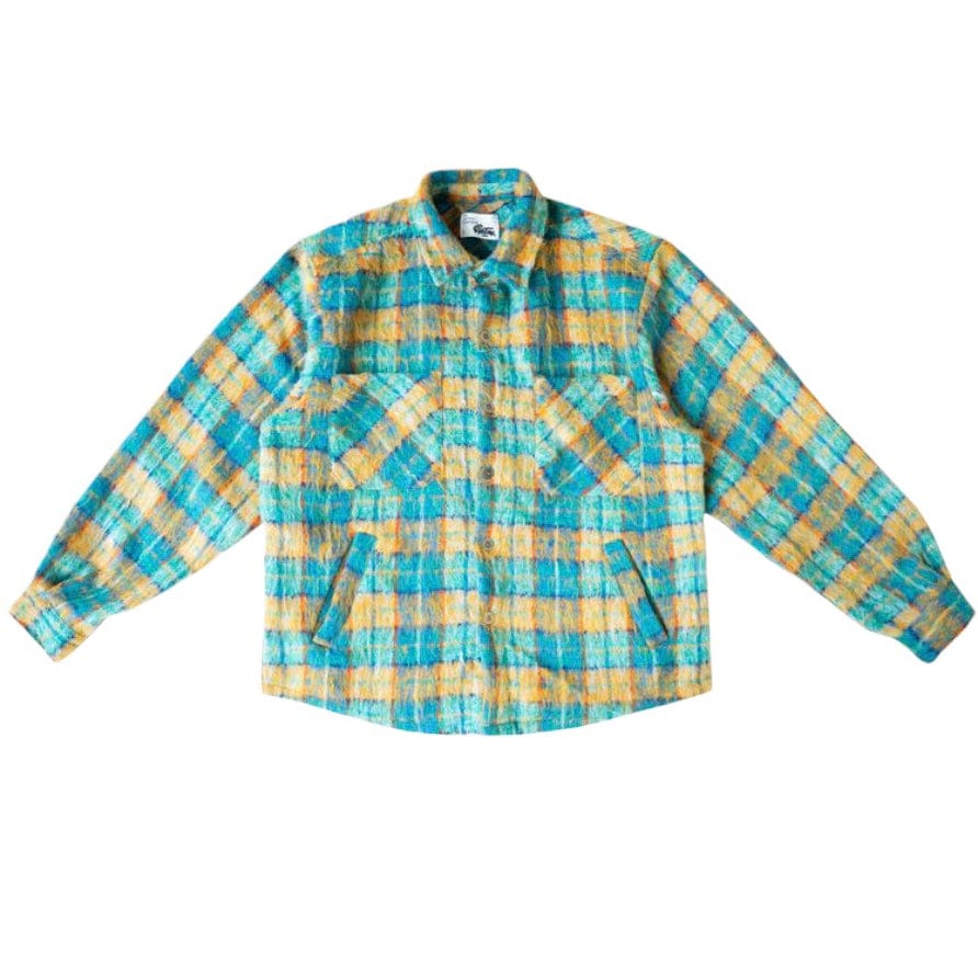 Eptm Side Slit Flannel (Teal) EP11691