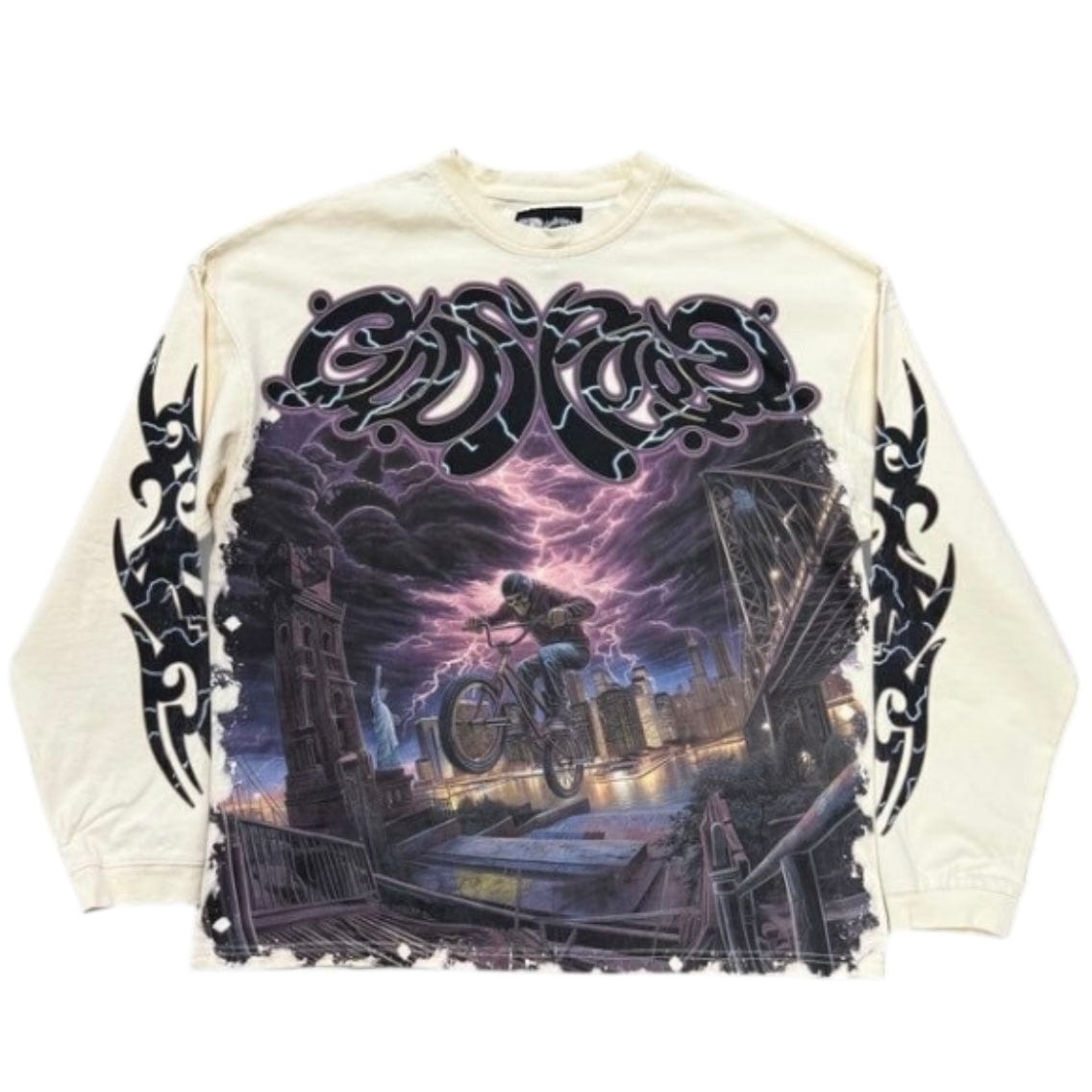 Godspeed B.M.X LS T Shirt (Bone)