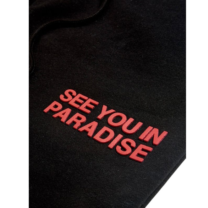 See You In Paradise Tonal Stacked Sweatpants (Crimson) 8899L
