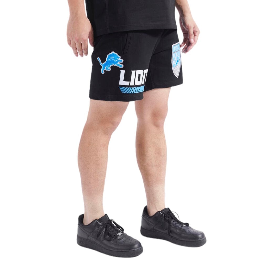 Pro Standard Detroit Lions Fast Lane Fleece Short (Black)