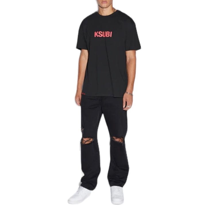 Ksubi Conspiracy Biggie SS Tee (Jet Black) MSP24TE016