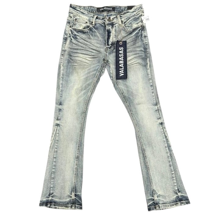 Valabasas Fax Stacked Denim (Light Blue Wash) VLBS-VJ3-1004