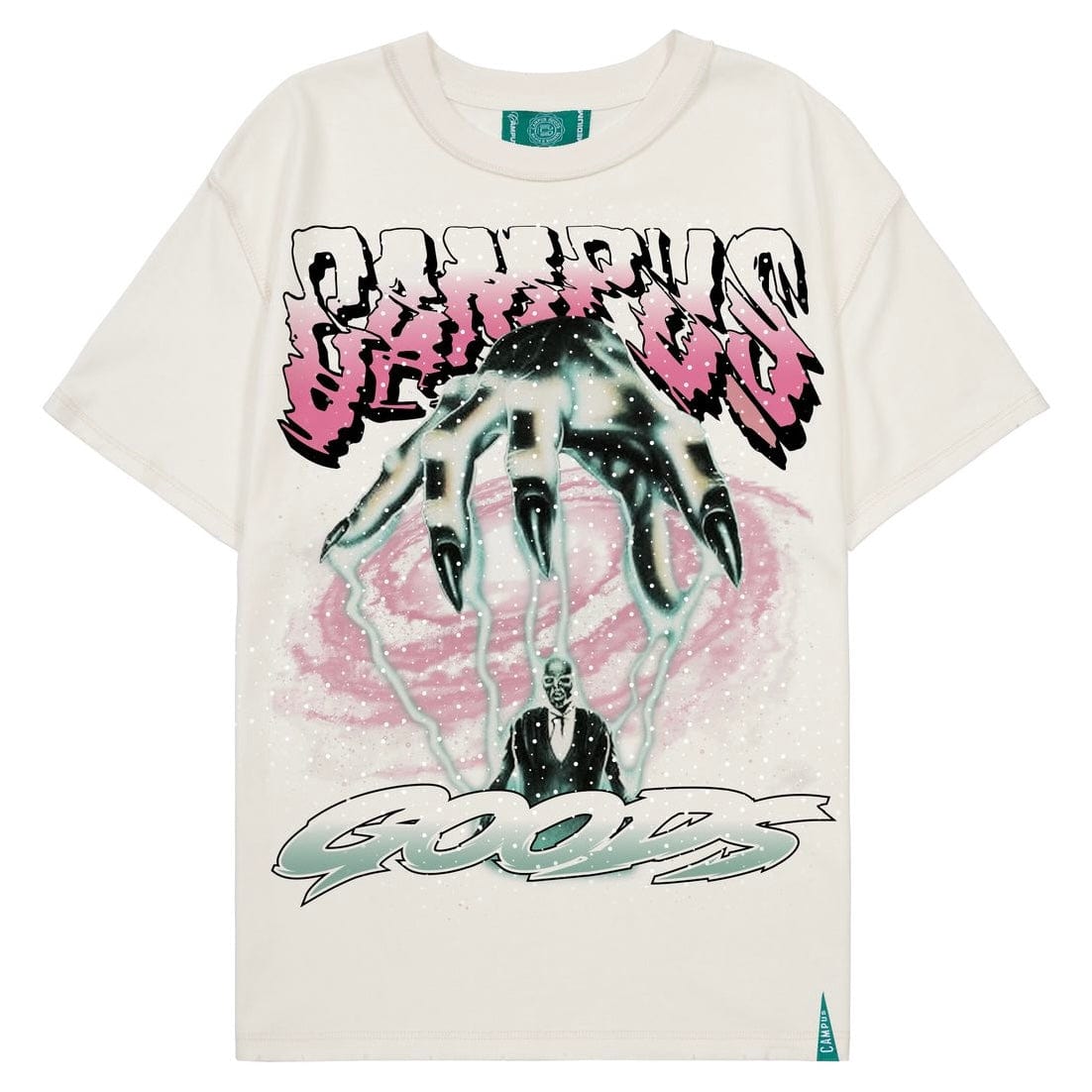 Campus Goods Static Tee (Cream) CG-F25-011