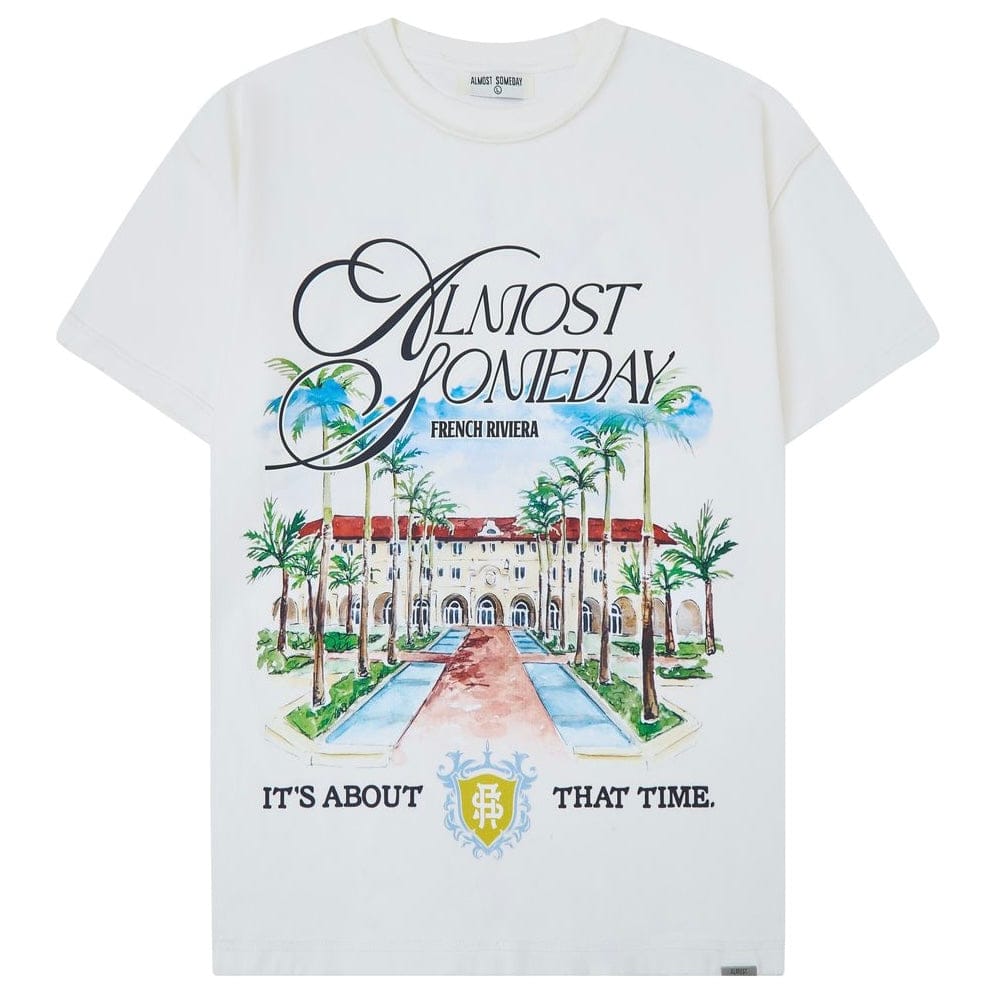 Almost Someday Riviera Tee (Cream) AS-S26-073