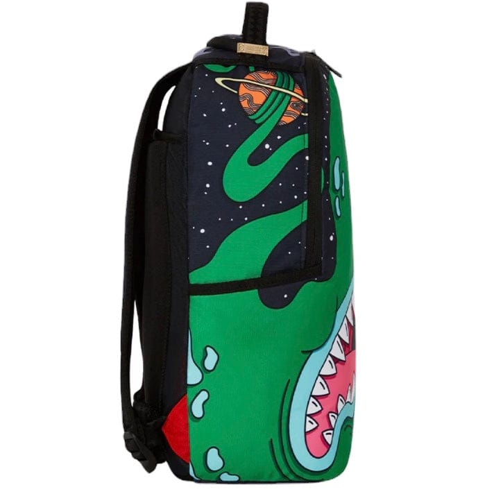 Sprayground Jorge Rodriguez Green Alien Backpack