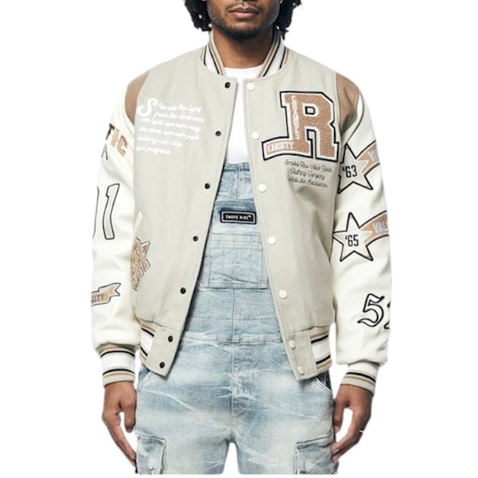 Smoke Rise Torch Varsity Jacket (Clay) WW23697