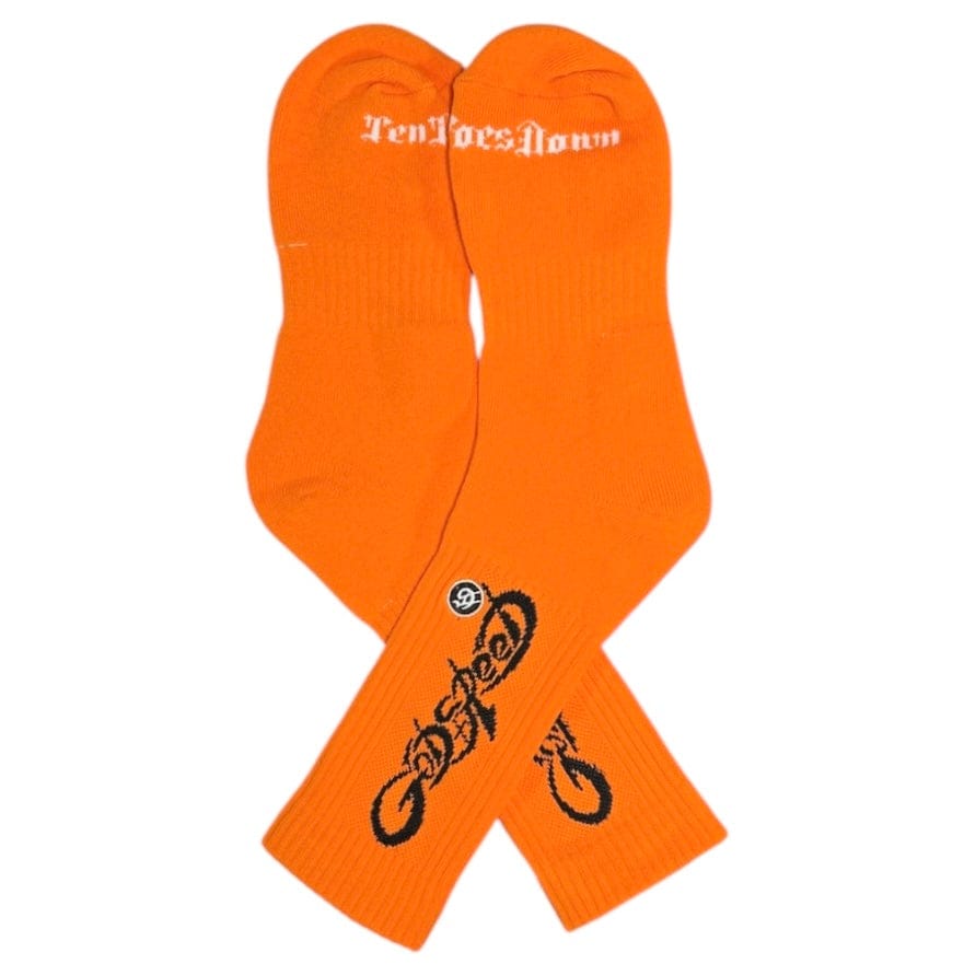 Godspeed Socks (Orange/Black)