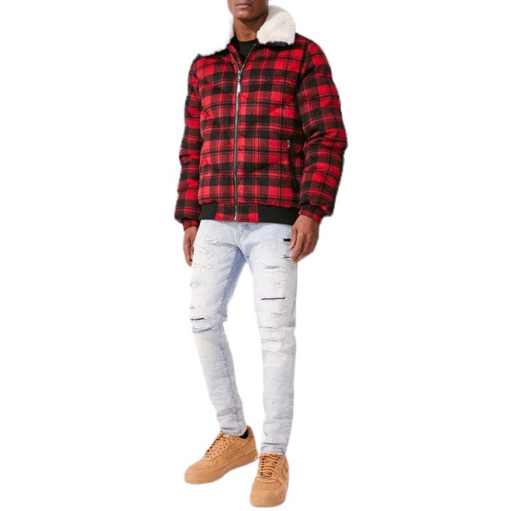 Jordan Craig Everest Wool Bubble Jacket (Buffalo Plaid) 91583