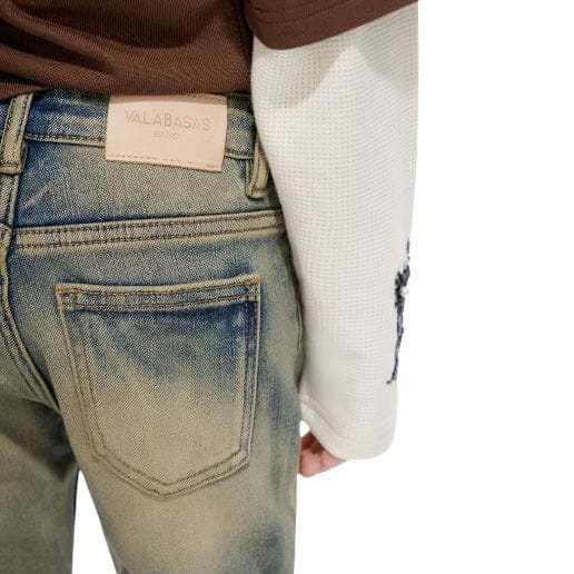 Kids Valabasas Jr. Slim Jeans (Medium Vintage) VPLAY-VJ1-1004R