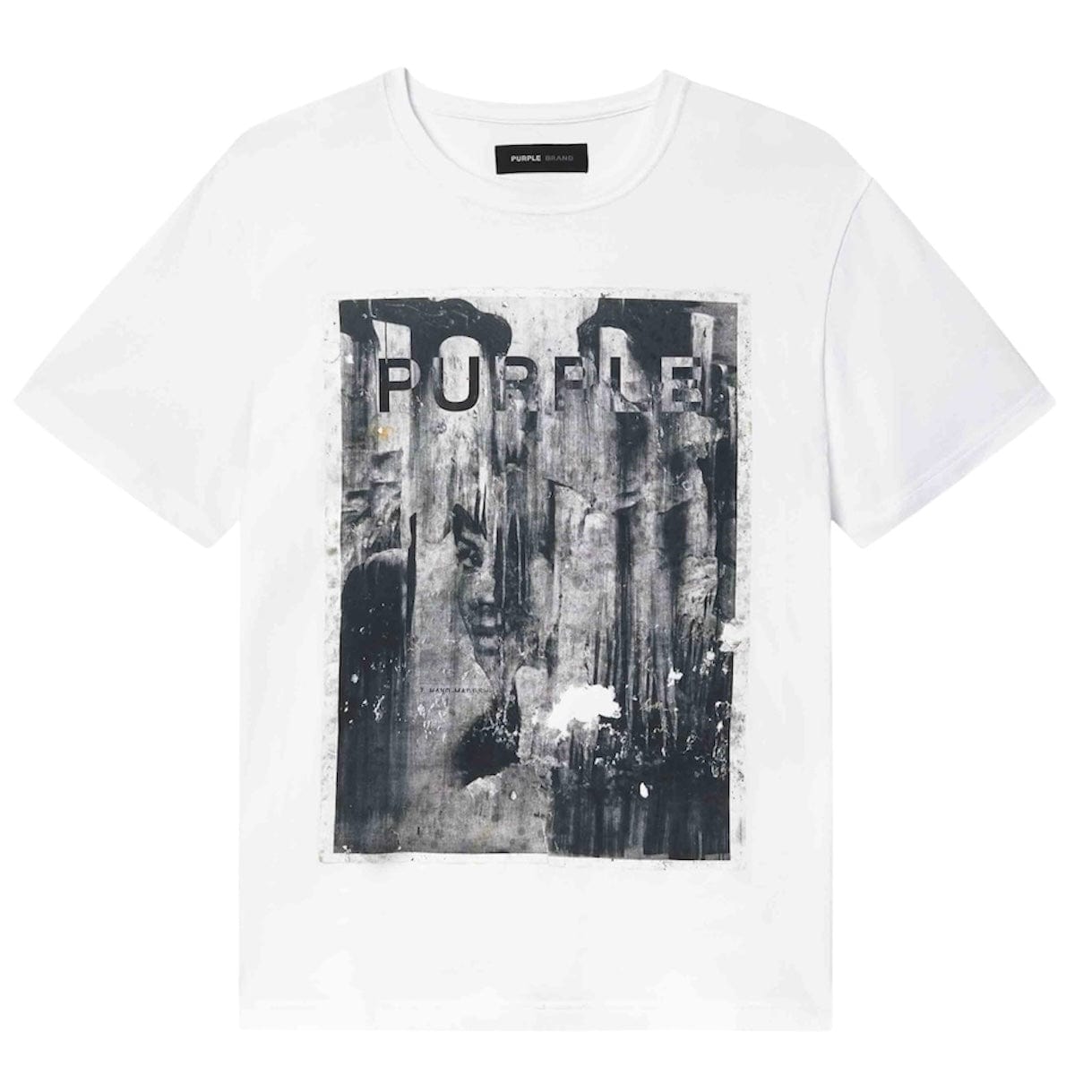 Purple Brand Parking Lot Tee (Brilliant White) P109-CWPL325