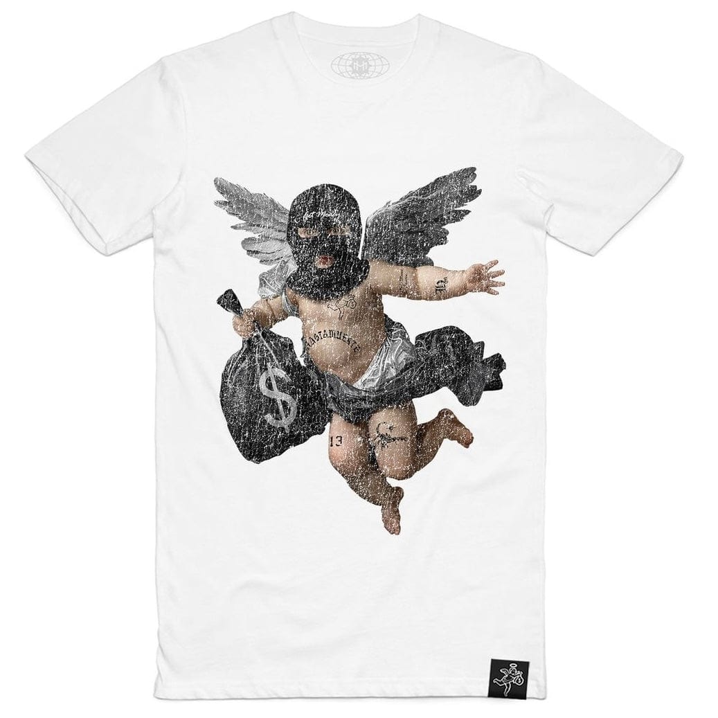 Hasta Muerte MB Angel Tatt QS Tee (White)