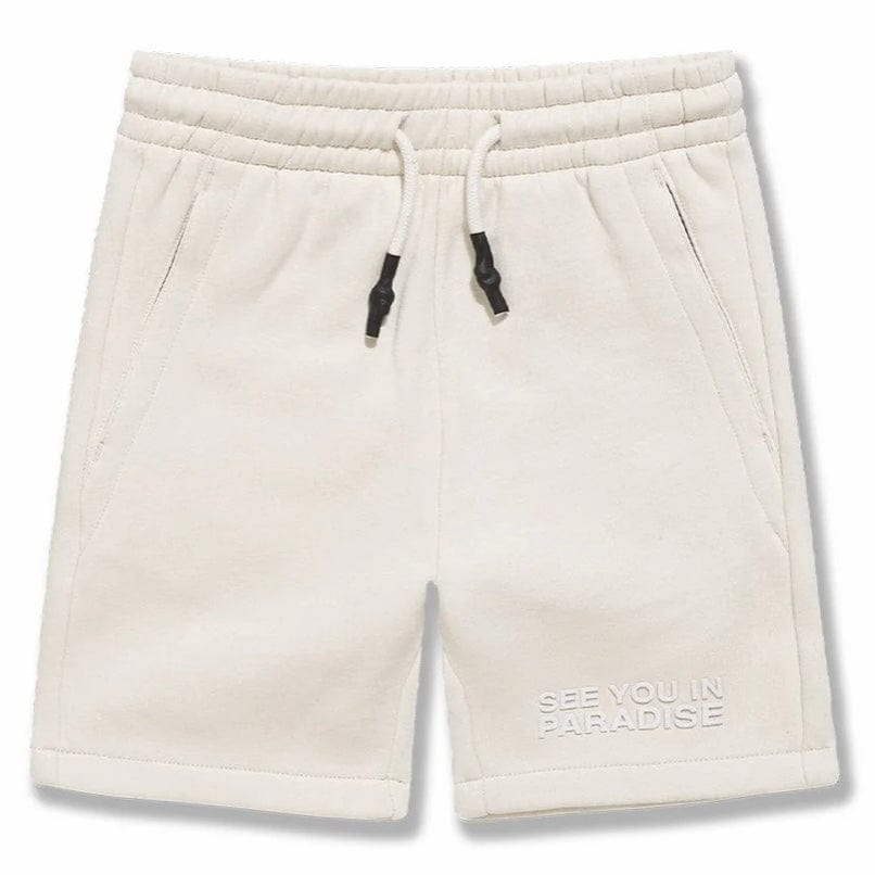 Kids Jordan Craig Paradise Tonal Shorts (Bone) 9151SK