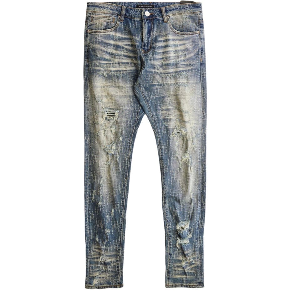 Embellish Tommy Skinny Denim (Destroyed Bleach) EMBF24-031