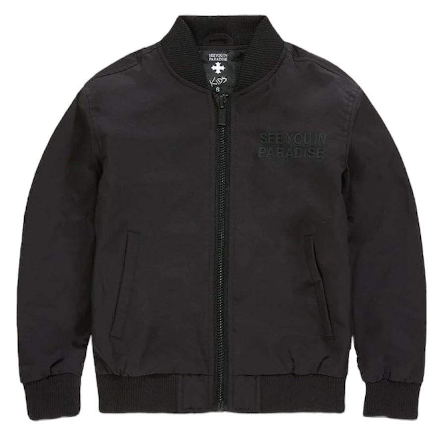 Kids See You In Paradise Cruel Intentions Bomber Jacket (Black) 91771K
