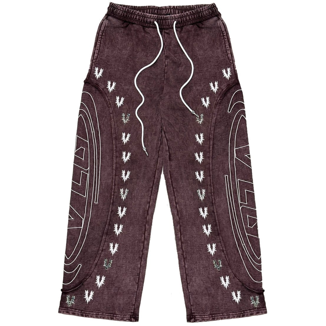 Village Chrome Panel Set (Burgundy Wash)