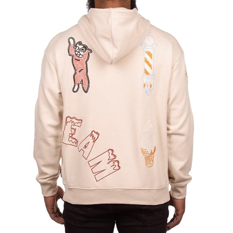 Ice Cream Stitching Hoodie (Fog) 431-7310