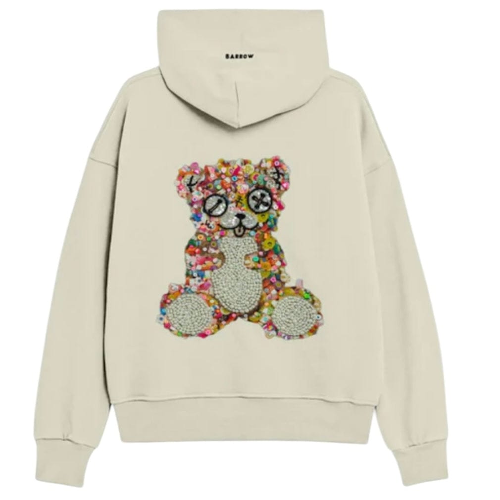 Barrow Felpa Teddy Hoodie (Vanilla) S5BWUAHS163-BW029