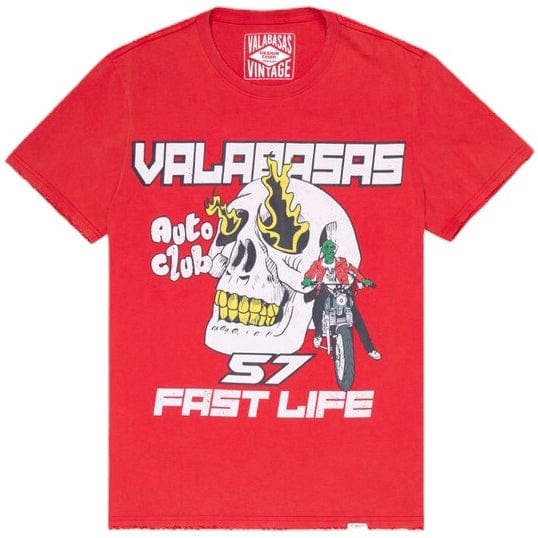 Valabasas "Goldflame" Tee (Vintage Red) VLBS9024