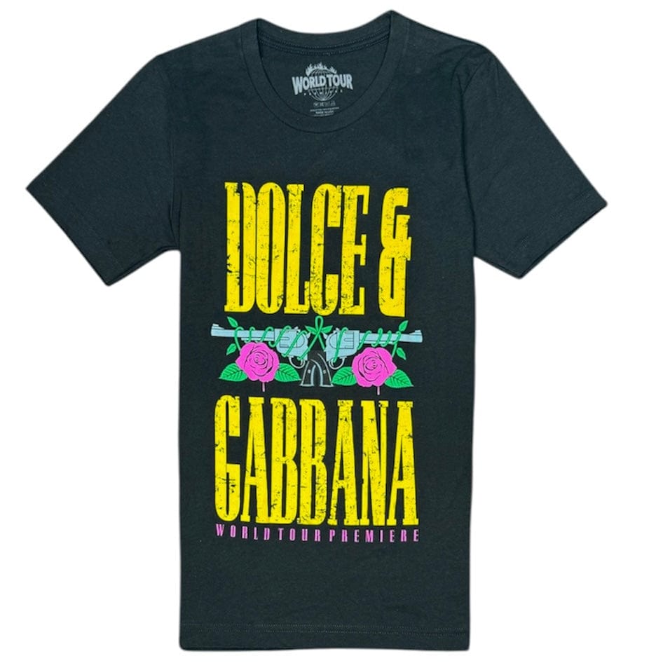 World Tour Roses Tee (Black) WTR02