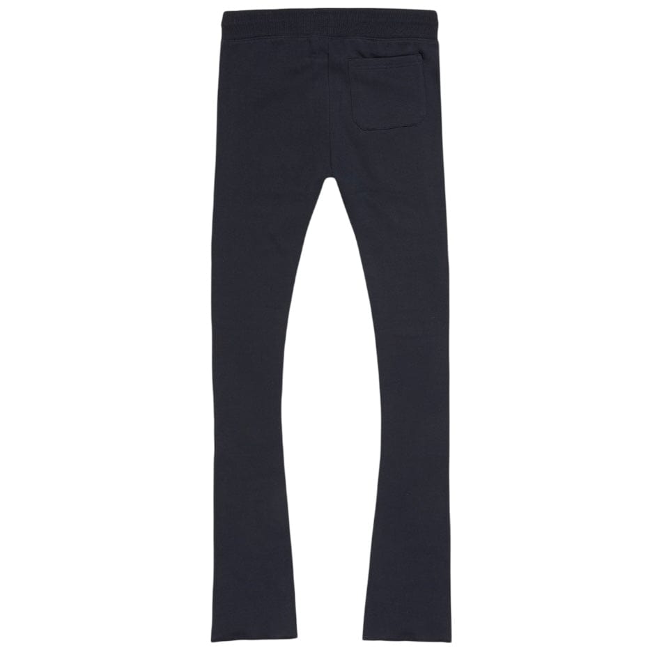 See You In Paradise Tonal Stacked Sweatpants (Navy) 8899L