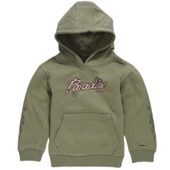 Boys Jordan Craig Paradise Tour Pullover Hoodie (Sage) 8241HB