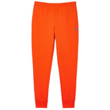 Lacoste Slim Fit Organic Cotton Fleece Sweatpants (Orange) XH9624-51