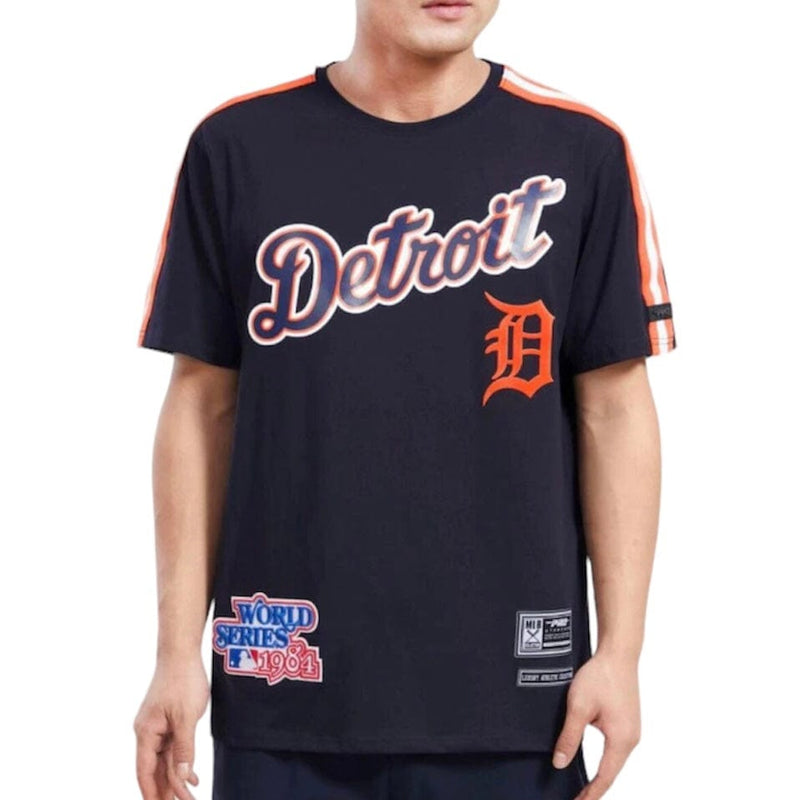 Pro Standard Detroit Tigers Pro Team Taping Shirt (Midnight Navy) LDT133616